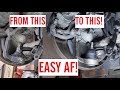 How To Replace 350z or G35 Ball Joint (EASY!)