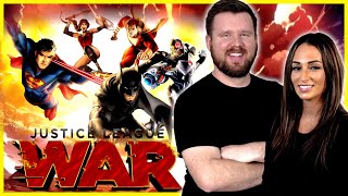 My wife and I watch JUSTICE LEAGUE: WAR for the FIRST time || Movie Reaction