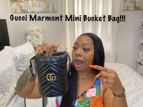 GG Marmont mini bucket bag