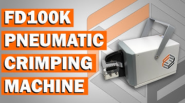 FD110K Pneumatic Crimping Machine for Terminals, Ferrules & More!