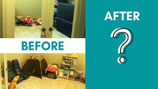 Bonus Room to Bedroom Transformation Makeover/Teen Room/Organize &amp; Clean with Me!