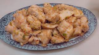 Butter Garlic Chicken | Easy And Quick Chicken Starter By Delicious Foods ||طريقة تحضير بتر تشيكن