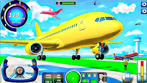Flight Pilot Simulator 3D | Flight Pilot Simulator Gameplay 😱 |  Emergency Landing 🔥