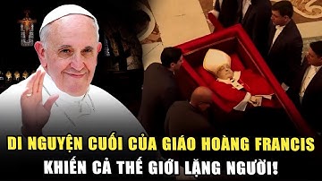Người Vô Thần Cũng Phải Bật Khóc Khi Nghe  Lời Cuối Cùng Của Giáo Hoàng Phanxicô! | Kẻ Du Hành