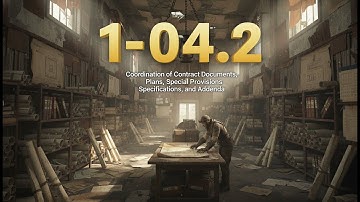 1-04.2 Coordination of Contract Documents, Plans, Special Provisions, Specifications, and Addenda
