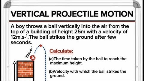 Grade12: Vertical Projectile Motion Part2 explained