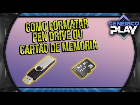 Vídeo: Como Formatar Um Cartão De Memória Em Um Computador