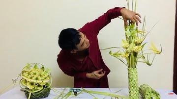 Cách Làm Con Bướm-Sáng Tạo Từ Lá Dừa