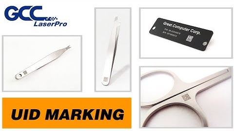 GCC LaserPro--UID Marking