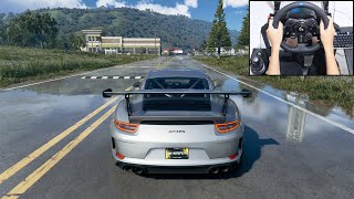 Porsche 911 GT3 RS - The Crew Motorfest | Logitech g923 gameplay