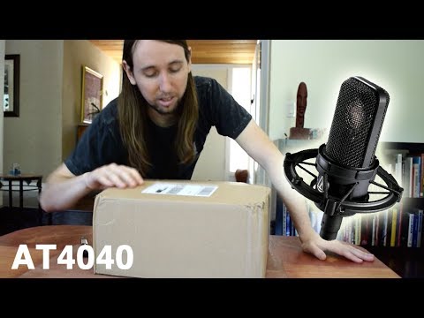 Audio‑Technica AT4040 Unboxing - YouTube