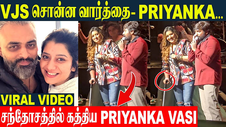 Priyanka Deshpande Surprise Reaction At Vijay Sethupathi Words | Vj Priyanka Vasi | Super Singer