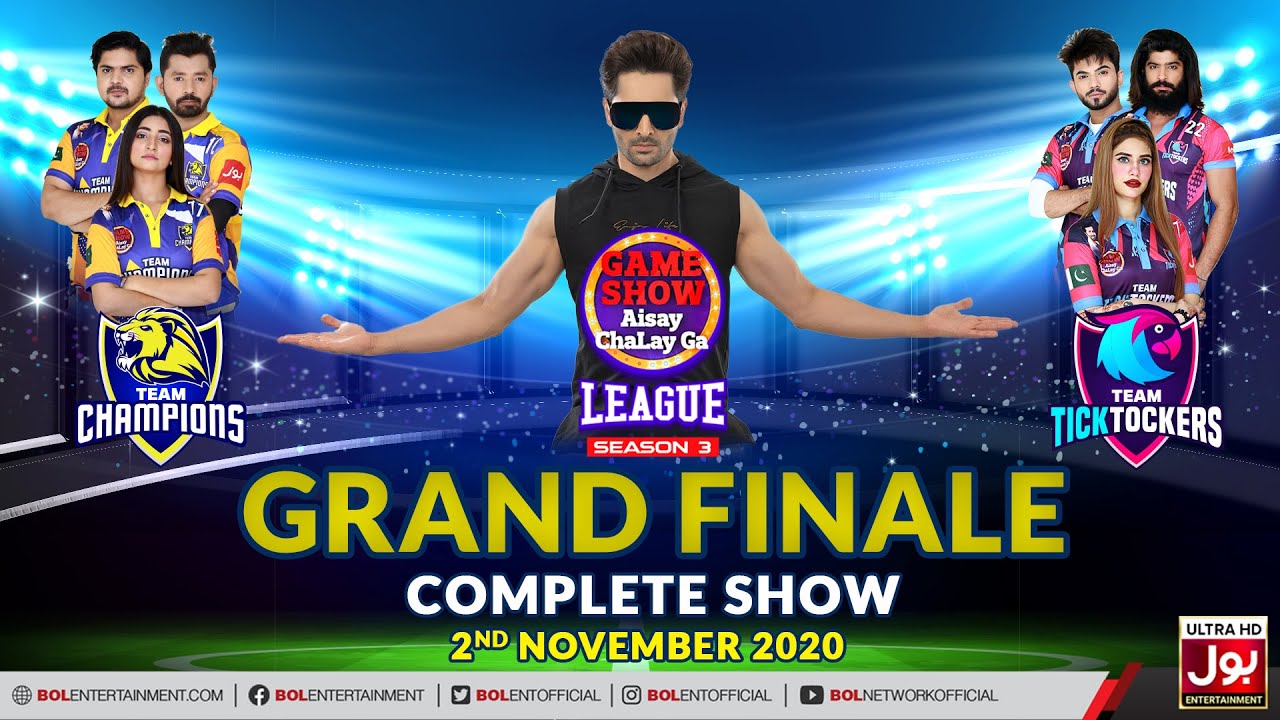 Download Game Show Aisay Chalay Ga League Season 3 | Grand Finale | 2nd November 2020 | Complete Show