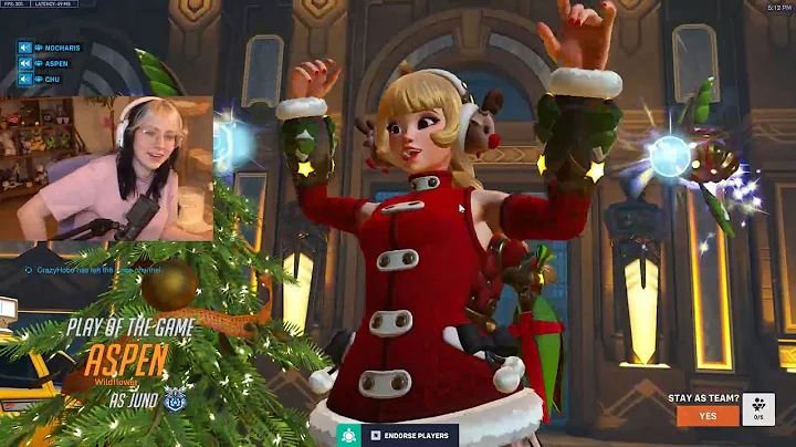 POTG! THIS IS THE BEST JUNO! Aspen Juno Overwatch 2 Season 20 Gameplay Top 500