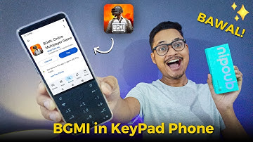 🤩 Playing BGMI in Keypad Phone - Battlegrounds Mobile India in Android Keypad Phone
