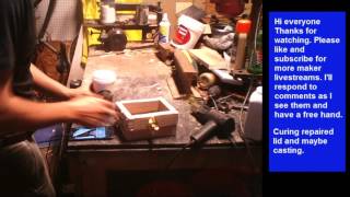 Making a frame for sand casting (and beginning a mold positive)
