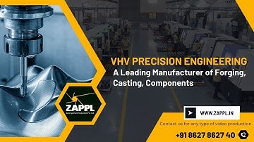 VHV Precision Engineering | Corporate Teaser | Leading Manufacturer | Forging | Casting | ZAPPL