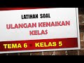 Kuis Pembelajaran Tema 6