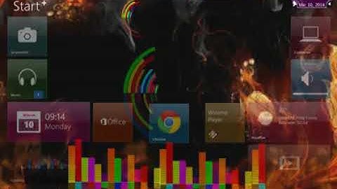 samurize equalizer desktop modified