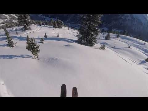 Winter life ...Freeride skiing Ötztal Valley, Tyrol, Austria