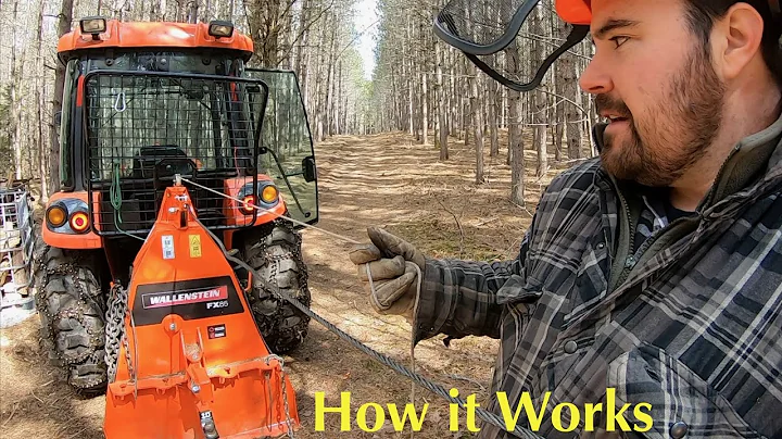How to Use a Wallenstein Skidding Winch | A bunch ...