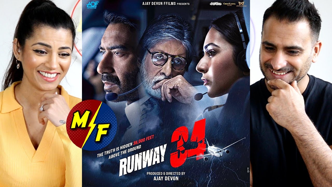 RUNWAY 34 | Trailer REACTION!! | Amitabh Bachchan, Ajay Devgn, Rakul Preet Singh