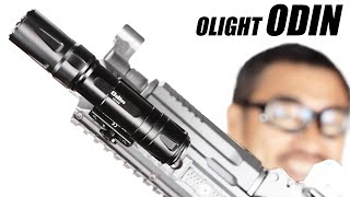 OLIGHT ODIN 2000ルーメン ライフルに最適な最新のウエポンライト レビュー マルイ AKストーム次世代電動ガン G&G コバルトキネティクス 電動ガン 装着して紹介