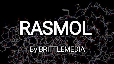 RASMOL|Molecular Structure Visualisation|Molecular Biology