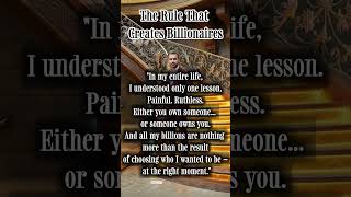 The Rule That Creates Billionaires