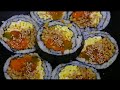 김밥요리[김치김밥]냉장고속 흔한재료5가지로 김밥집보다 더맛있게 묵은지김밥 만드는법!김밥도시락!소풍김밥!나드리김밥!