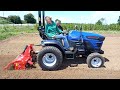 Farmtrac electric tractor demo at hartley farm june 2022