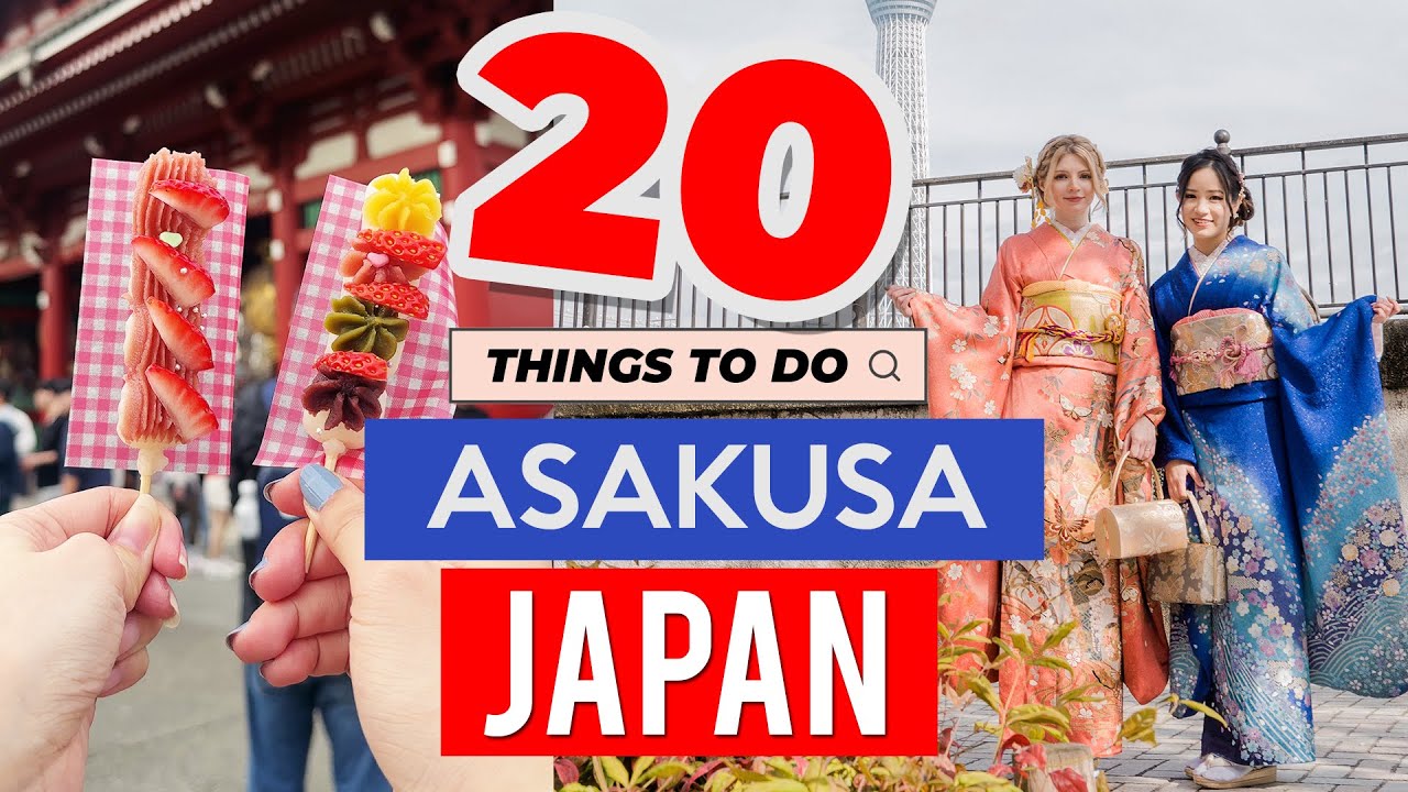 20 вещей, которые вы ОБЯЗАТЕЛЬНО должны сделать в АСАКУСЕ, ТОКИО 🇯🇵 | Путеводитель по Японии