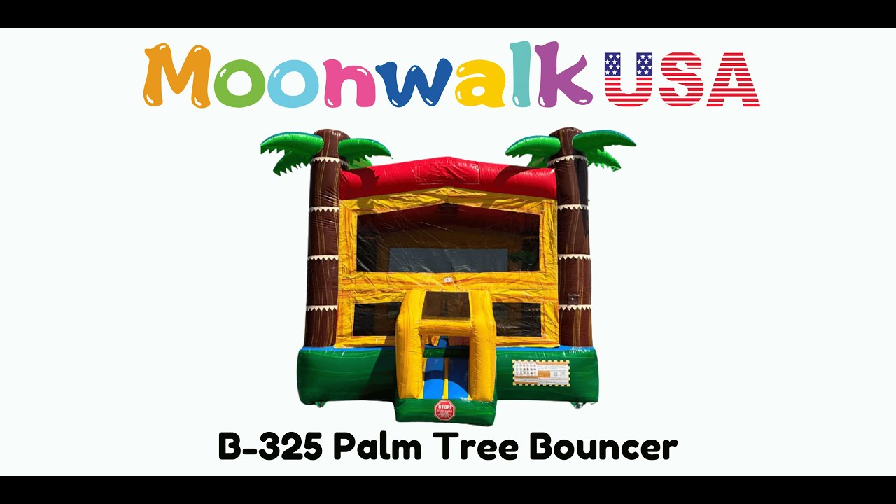 Moonwalk USA Palm Tree Bouncer (B325) YouTube