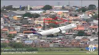 Avião Da VoePass Pousa e Faz Latam Arremeter Devido ao Curto Espaço, no Aeroporto de Guarulhos