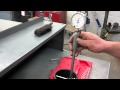 Measuring a cylinder of an engine