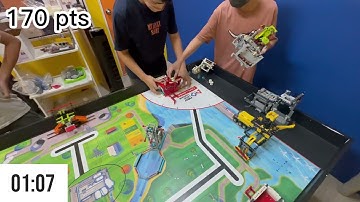 [FLL Robot Game] FLL Superpowered - Robot Game Full Run 385 marks by Silent X Assassins