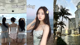 MIAMI VLOG🌴: ultimate brand trip, yacht day, nightlife, disney, jetskiing, versace dinner & more