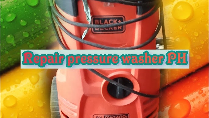 BLACK + DECKER BW13-B3 1200W ELECTRIC PRESSURE WASHER 1450 PSI