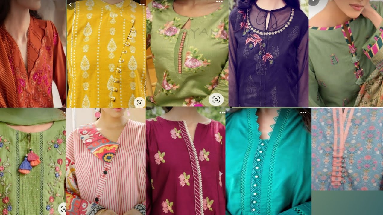 Kurti Neck Designs with New trend style - Simple Craft Idea