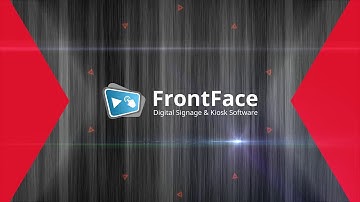 FrontFace 4 - Digital Signage & Kiosk Software (English)