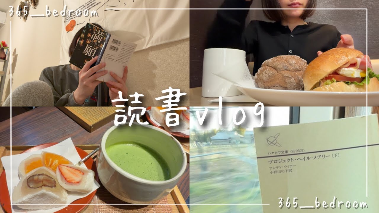 今読んで欲しいと話題の小説を堪能する女の読書vlog📚