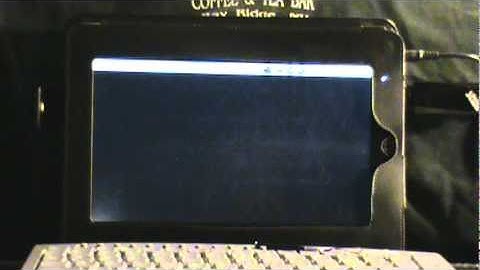 My ZT-180 Tablet Booting with Zenithink