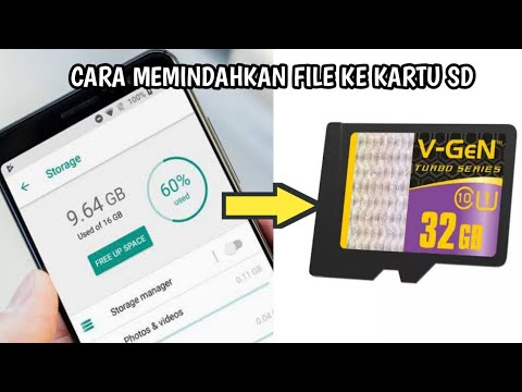 Cara memindahkan file ke kartu sd - YouTube