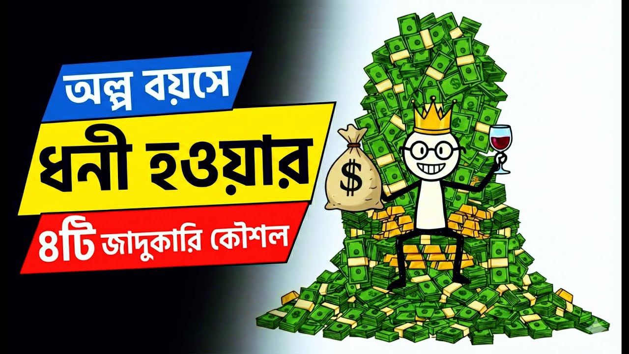২৫ বছরেই কোটিপতি? 😱 ধনী হওয়ার এই ৪টি গোপন সূত্র কেউ বলবে না!