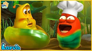 LARVA SEASON 3:How to Cook Deliciously -MINI SERIES FROM ANIMATION | FUNNIEST CARTOON | COMEDY VIDEO