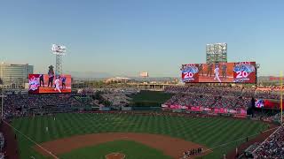 2022 Opening night at Angels home opener