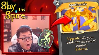 Instantly upgrade ALL CARDS / Amaz / Slay the Spire