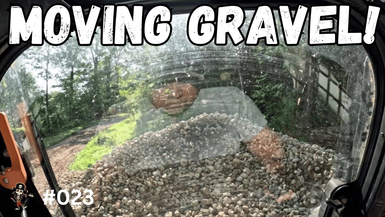 MOVING GRAVEL Building a weekend Retreat Donley Cove YouTube