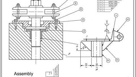 Engineering Drawings  01  | detail and assembly drawings |