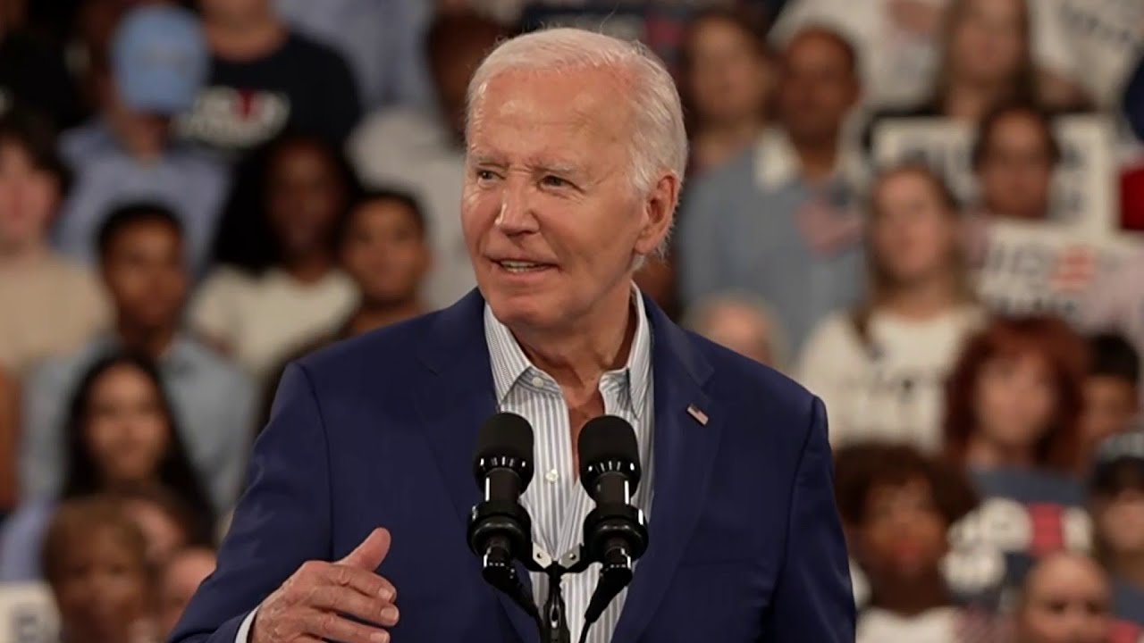 LIVE: Biden speaks at first campaign rally since debate | NBC News